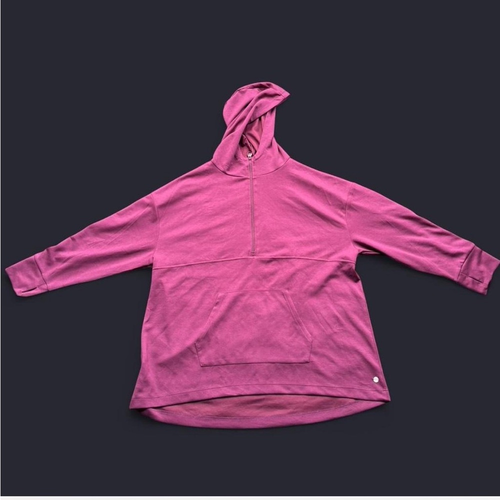 ✨ Jones New York Sport pink quarter zip hoodie Size 3XL'✨
